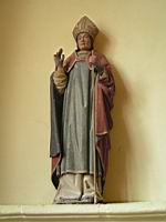 Jasseron, Eglise St-Jean Baptiste, Statue de St Claude eveque